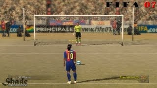 Penalty Kicks From FIFA 04 to 14