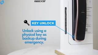 Kaadas K30F || 3D Facial Recognition || Digital Door Lock || Overview (Singapore)