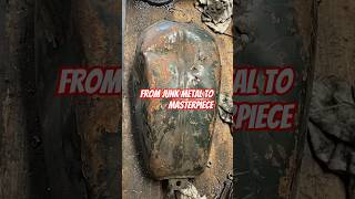 Rebuilding a Scrap Tank Into Custom Art