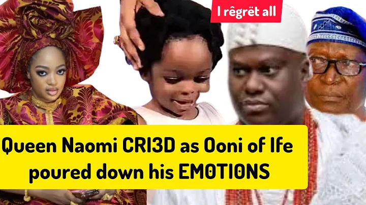 QUEEN NAOMI COULDN'T HOLD HER TÉÃRS AS OONI OF IFE P0URED D0WN HIS EM0TI0NS