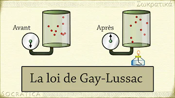 Pourquoi la pression d'un gaz augmente ?