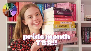 june tbr!! | pride month, upcoming releases + whateverthon!