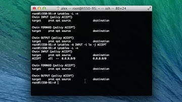 Using `iptables` on Linux