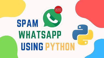 Create your own whatsApp spam bot using python and spam your friends for fun.