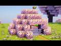Minecraft | How To Build a Small Cherry Blossom Starter House