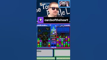 [Tetris Attack] Shake Time Shenanigans | CardsOfTheHeart on #twitch #gaming #speedrun #PuzzleLeague