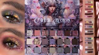 Ensley Reign Cold Moon Palette and Singles | In Depth Swatches, Comparisons, 2 Looks