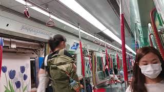 (歡渡虎年之夜消磨85 Part 4) 港鐵東鐵綫: MLR (E102/E60)九龍塘至沙田行車片段