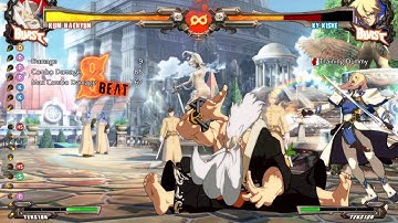 GGXrdR2.1 Haehyun: Shishiinken Whiff Loops (KY, LE)