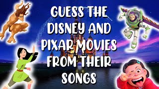 Guess the Disney or Pixar Movie from the Song