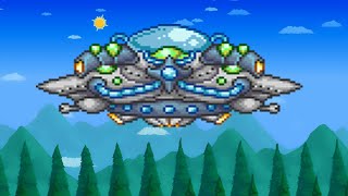 Terraria 1.4 Master Mode - Martian Saucer Boss Fight