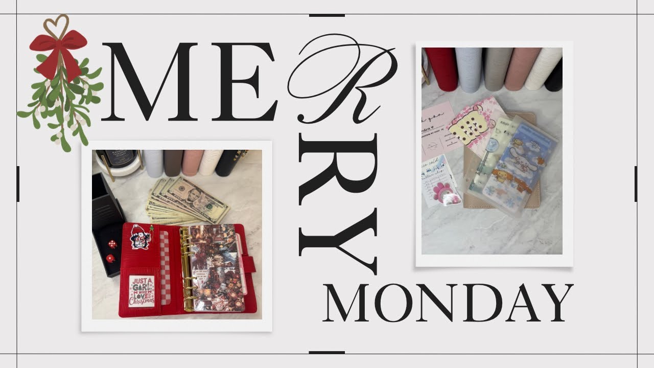 Merry Monday's Savings Challenge | $40 | Week 1 of 52 and Happy Mail!!!