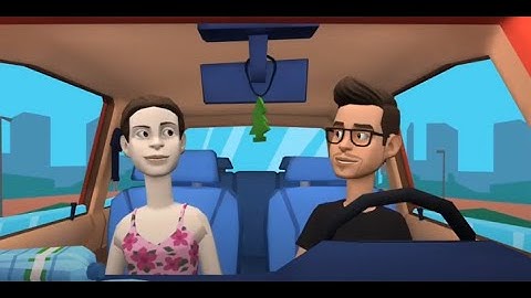 Plotagon Traders in Transportation Scene - Funny