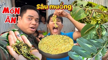 Món Ăn  Đặc Sản Tây Nguyên Sâu Muồng 1 Năm Chỉ  Có 1 Lần