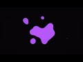 Obsidian & Violet Blob Motion — 4K 10 Hour Screensaver Loop