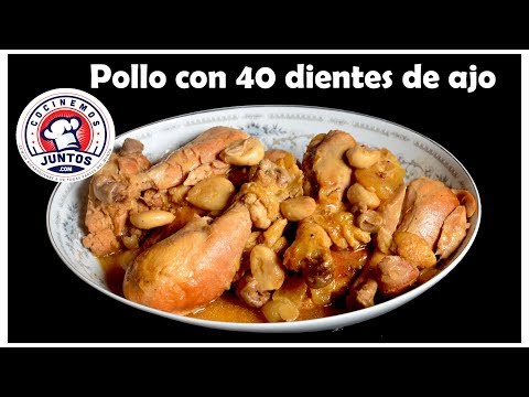 Video: Pollo Con Salsa De Ajo En Olla De Cocción Lenta