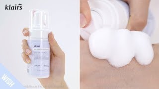 la moist foaming face wash