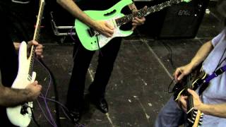 G3 rehearsal riffage w/ Joe Satriani, Steve Vai, Steve Morse