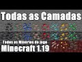 camadas minerios minecraft