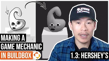 Making a Game In Buildbox 3 Tutorial - Mechanic with Character 1.3 Hershey’s - 3D Model - Devlog 005