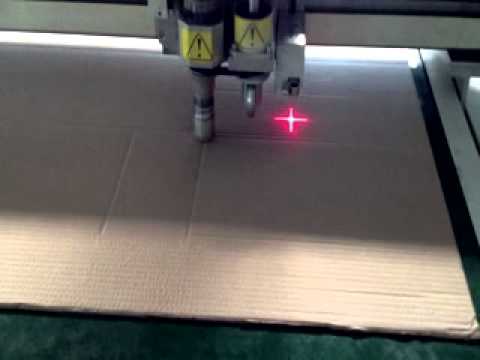 plotter cutter for corrugated paper box