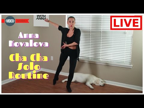 Fun Open Cha Cha Routine | Anna Kovalova | Professional and Pro/Am Latin