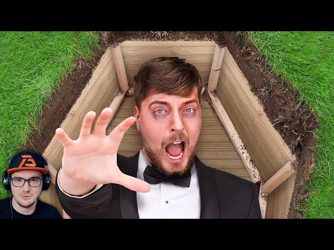MrBeast ► Я провел 50 часов, погребённый заживо ( МР БИСТ ) | Реакция