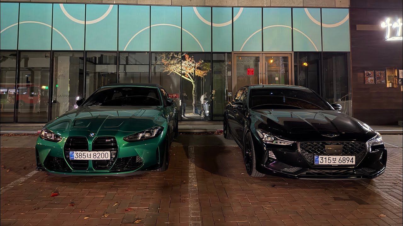 주차장에서 우연히 만난 같은 아파트 사는 구독자와 드라이브 다녀오기