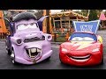 ALL Cars Land Halloween Costumes: Vampire Mater, Clown Red, Pirate Cruz, DJ, Lightning, Disneyland