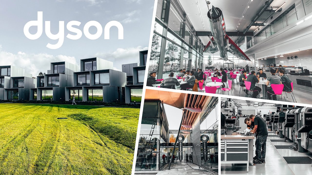 Inside Dyson's UK Headquarters - Scenes! -