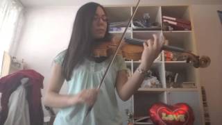 Delia Chan - Mozart Sega -  Luc Donat (Violin Cover) chords