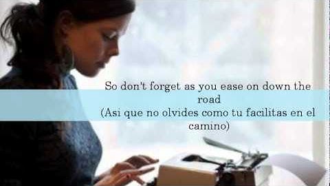 Lenka - Trouble Is A Friend Ingles/Español Lyric/Letra
