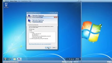 Configure and use your Windows 7 Remote Access   Remote Desktop Connection Software   YouTube