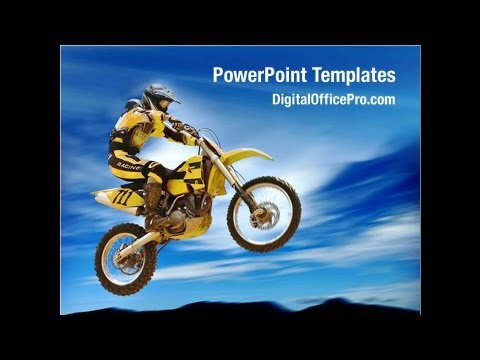 motorcycle sport powerpoint template backgrounds how to make a background in powerpoint
