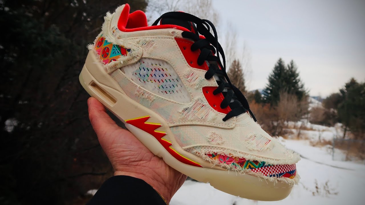 jordan 5 cny on feet