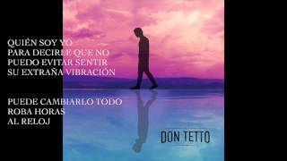 Video thumbnail of "DON TETTO Quien soy yo (lyrics)"