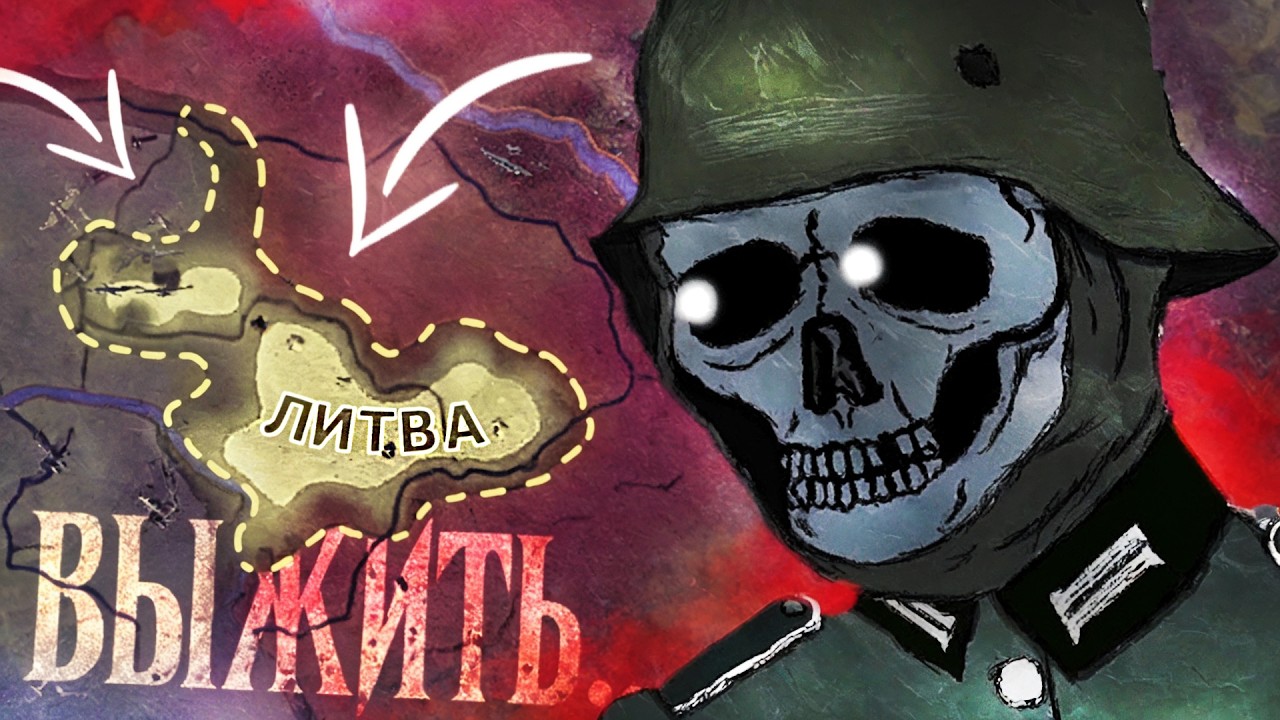 💀 ВЫЖИТЬ за ЛИТВУ НА 2 ФРОНТА • Hearts of Iron 4