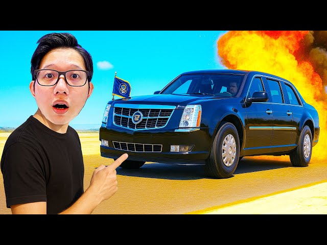 我把總統座駕開去防炸測試，但總統還在車上！