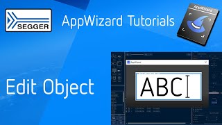 SEGGER emWin AppWizard — Edit Object
