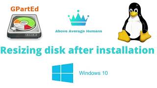 RESIZING DISK AFTER OS INSTALLATION USING GPARTED #GPARTED #PARTITION #OS #LINUX #UBUNTU #WINDOWS Profile