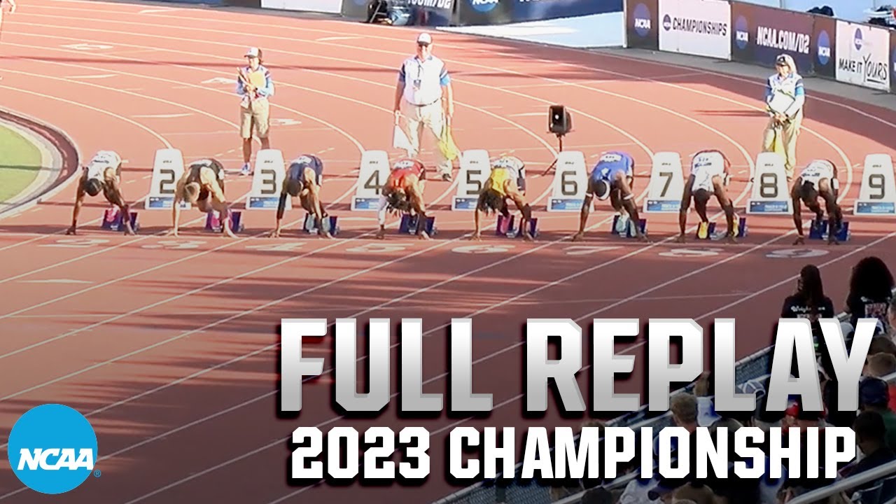 2023 NCAA DII outdoor track and field championship (May 25) I FULL REPLAY