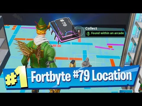 Video: Di Mana Menemukan Fortbyte 79: Ditemukan Di Dalam Arcade Di Fortnite