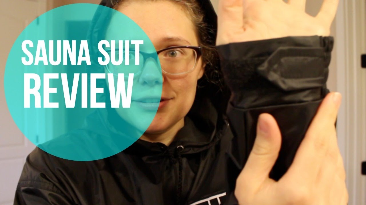 title sauna suit with hood