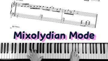 An Example of the Mixolydian Mode - In All 12 keys