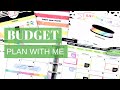 BUDGET PLAN WITH ME | Classic Happy Planner