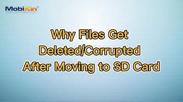 Why Files Get Deleted/Corrupted After Moving to SD Card