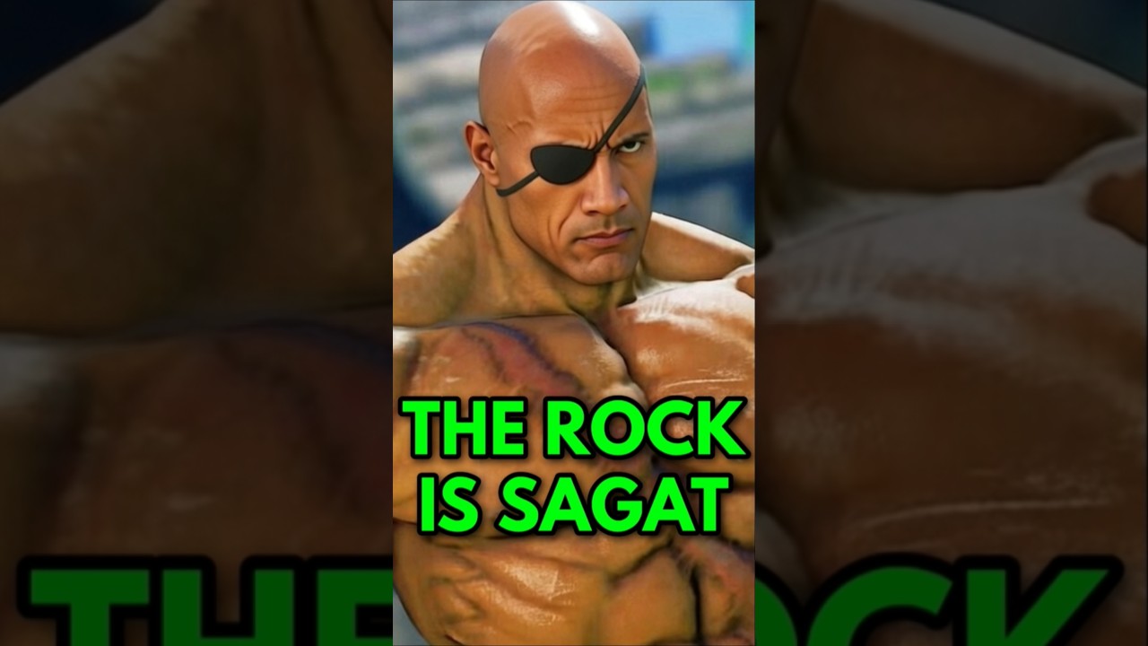 The Rock As Sagat - New Street Fighter Movie