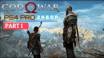 God Of War New Game+ Gameplay Walkthrough Part 1 [4K HD PS4 PRO] - No Commentary