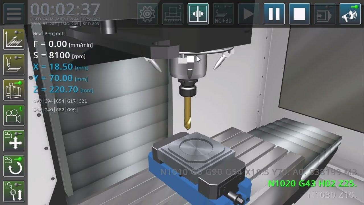 CNC VMC SIMULATOR PC/ANDROID/IPHONE (TUTORIAL) - YouTube