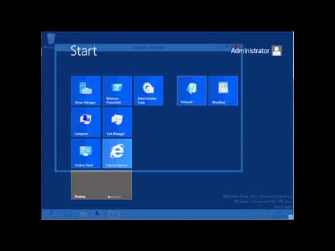 User Interface Overview - Windows Server 2012